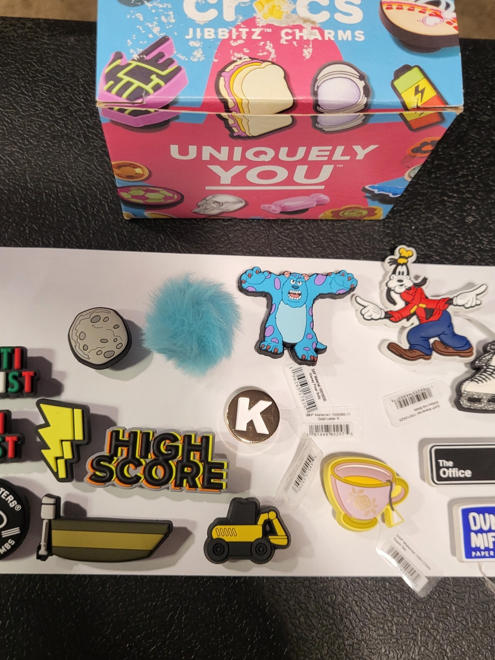 Crocs Jibbitz Charms NWT/Mixed Lot/16 Disney/The Office/Luke Combs